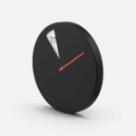 Black Modern Clock